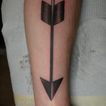 Tattoo by James Jameserson, arrow