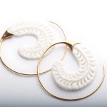 Fairweather frond earring from Maya Jewelry