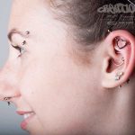 custom industrial piercing by Matt Bressmer