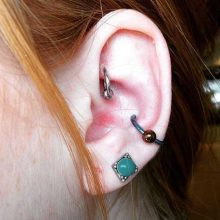 conch piercing by Tabatha Andreason