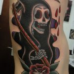 James Jameserson Grim Reaper Tattoo