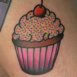 James Jameserson Cupcake Tattoo