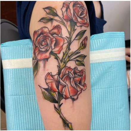 Semicolon Rose Tattoos | TikTok